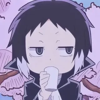 🧋 6dc29d10 Atsushi Nakajima Bungou Stray Dogs Аниме, Bungou Stray Dogs, Ацуси Накадзима, Персонаж, Наклейка telegram sticker