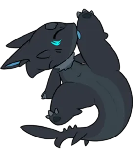 🚿 90dc4341 cat, animal, cartoon, cute, sleepy, adorable telegram sticker