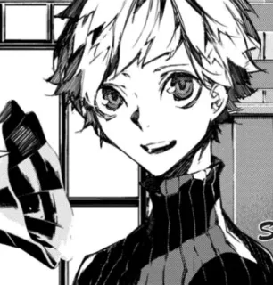 🌟 75e73433 Anime, Mangá, Desenho animado, Menino, Personagem telegram sticker