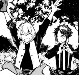 🌟 812afd62 Anime, Mangá, Personagens, Amizade, Celebração telegram sticker