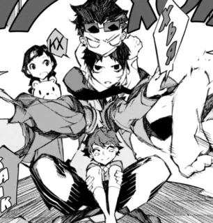 🌟 e48b4d58 TALK Anime, Mangá, Grupo, Amigos, Desenho animado telegram sticker