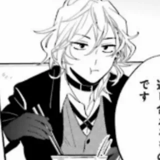 🍜 924f5b51 です Anime, Manga, Ăn uống, Đũa, Chân dung whatsapp sticker