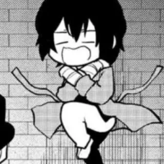 😧 f00e7bd9 Osamu Dazai Bungou Stray Dogs Anime, Manga, Chibi, Dễ thương, Dazai, Osamu whatsapp sticker