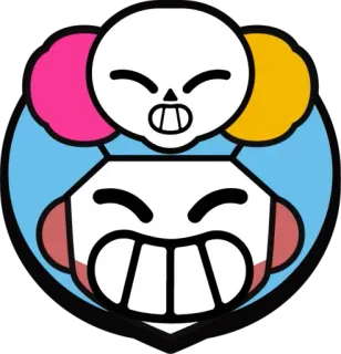 🙂 183e06c6 visage, sourire, dessin animé, sticker, icône, mignon telegram sticker