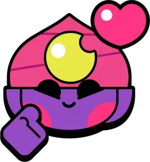 ❤️ 549f145e autocollant, dessin animé, mignon, amour, coeur telegram sticker