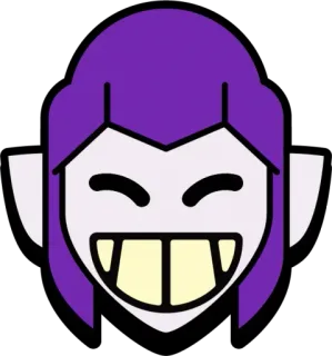🙂 d334ef84 Mortis Brawl Stars Mortis, Brawl Stars, Jeu vidéo, Personnage, Sticker telegram sticker