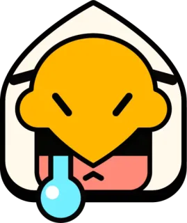 😔 824580eb Emoji, Sticker, Triste, Decepcionado, Estado de ánimo, Expresión telegram sticker