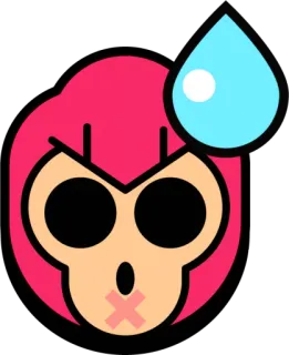 😅 b79df453 pegatina, personaje, sudor, preocupado, juego, expresión telegram sticker
