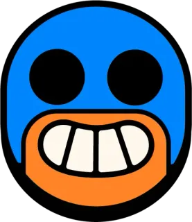 🤼‍♂ d1bb6ef4 El Primo Brawl Stars Jeu vidéo, Personnage, Masque, Catch, El Primo, Brawler whatsapp sticker