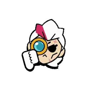 👎 2799bdd4 Detective Gray Brawl Stars Detektiv, Lupe, Brawl Stars, Charakter, Symbol whatsapp sticker