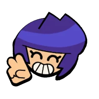 ✌️ 3ba5eb0e 卡通, 表情符号, 角色, 快乐 telegram sticker