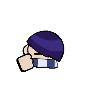 ✌️ 229357b3 Edgar บรอว์ลสตาร์, เอ็ดการ์, ไม่ชอบ, วิดีโอเกม telegram sticker