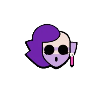 😅 ca4b86e2 Emz Brawl Stars brawl stars, emz, gamer whatsapp sticker