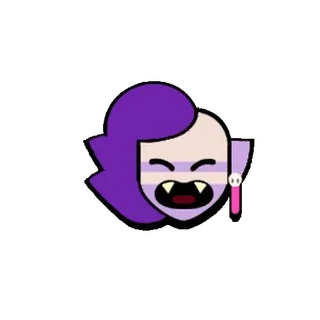 😂 d26352c4 Emz Brawl Stars Videospiel, Charakter, Emz, Brawl Stars, Sticker whatsapp sticker