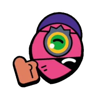 👍 eef48481 cartoon, fist, character, angry, gesture telegram sticker