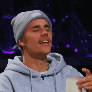 🐾 00227474 Justin Bieber người nổi tiếng, ca sĩ, ngôi sao nhạc pop, justin bieber, giải trí telegram sticker