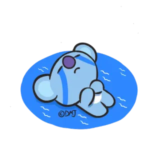 BT21 by @dearmyjimin telegram stickers