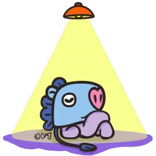 BT21 by @dearmyjimin whatsapp stickers