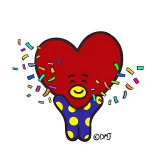 BT21 by @dearmyjimin telegram stickers