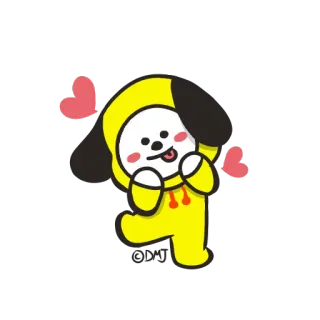 BT21 by @dearmyjimin telegram stickers