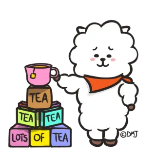 BT21 by @dearmyjimin telegram stickers