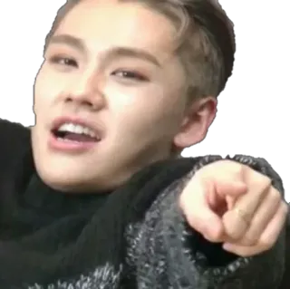 ☝ e86fbf47 사람, 가리키는, 남자, 손가락, 제스처 telegram sticker