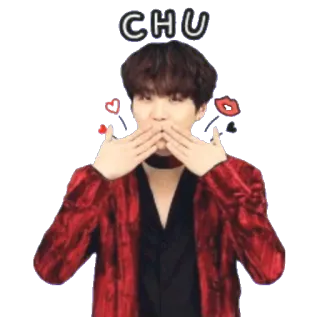 😘 15ba7731 CHU kiss, k-pop, min yoongi, bts, chu, blowing kiss telegram sticker