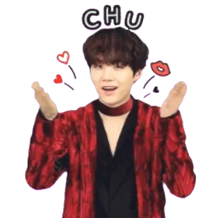 😘 a43d6237 CHU kiss, love, heart, lips, cute, greeting telegram sticker