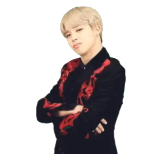 ☹️ cc35319b Jimin Jimin, K-pop, BTS, idol, singer, music, celebrity telegram sticker