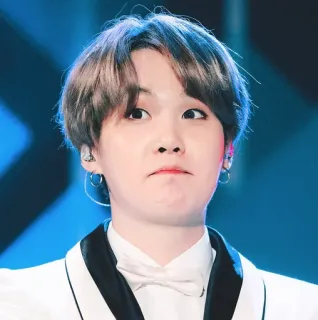 👀 041ad1f2 Suga kpop, idol, singer, min yoongi, bts telegram sticker