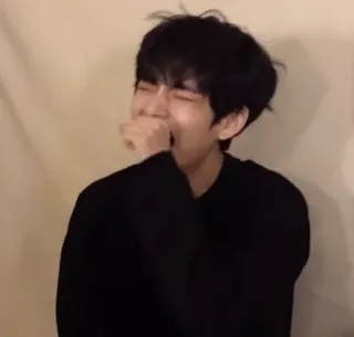 😆 9912b532 man, person, smile, laughing, black hair telegram sticker