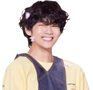 😁 89df3c4d V kpop, bts, v, アイドル, 歌手 telegram sticker