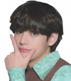 🤗 9c9dce70 V kpop, bts, v, 泰亨, 歌手, 偶像 telegram sticker