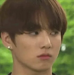 😒 0c0fdcff 顔, 表情, 人, 男性, kpop telegram sticker