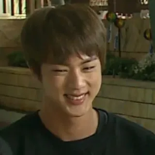 😂 2542af73 Jin Kpop, BTS, Jin, Kim Seok-jin, cantante, ídolo telegram sticker