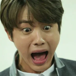 😵 c875df92 hombre, impactado, asustado, divertido, meme, expresión telegram sticker