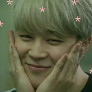 🙃 ec0704d4 kpop, idol, lindo, jimin, cantante, persona, estrella telegram sticker