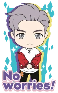 💁‍♂ 6b7aa88b No worries! การ์ตูน, ตัวละคร, ไม่ต้องกังวล, คิดบวก, ภาพประกอบ, น่ารัก telegram sticker