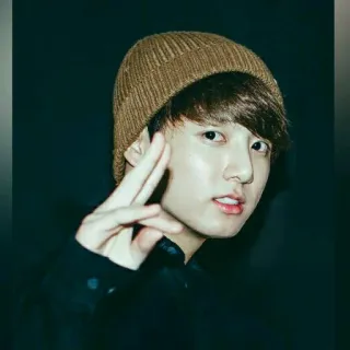 ✌ 03f3dae0 Jungkook Kpop, BTS, Zanger, Beroemdheid, Muzikant, Idool, Jungkook telegram sticker