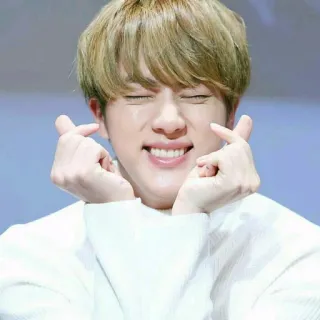 ❤ 21a95b7a Jin kpop, idol, muziek, zanger, BTS, fan, liefde telegram sticker