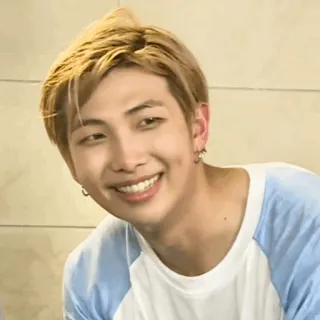 🎋 6b0ba75d RM RM, BTS, K-pop, penyanyi, selebriti whatsapp sticker