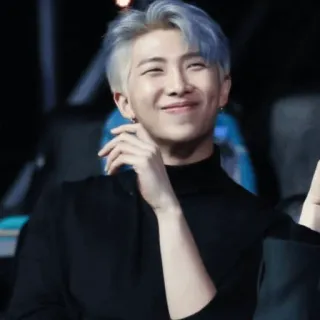 🎋 cb65ace9 RM K-pop, Idol, Potret, Pria, Musik, Penyanyi whatsapp sticker