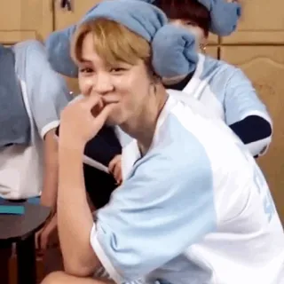 🎋 d73709a5 Jimin kpop, jimin, bts, idola, senyum, imut whatsapp sticker