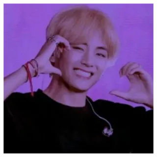 😍 1f17c053 K-pop, BTS, V, Coréen, Célébrité, Musique, Idole whatsapp sticker