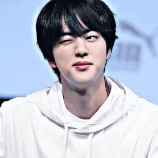 😉 f8591c8f Jin kpop, idol, chanteur, asiatique, homme, personne, célébrité whatsapp sticker