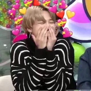 🐥 fc385364 coeurs, amour, personne, sourire, joyeux, mignon whatsapp sticker