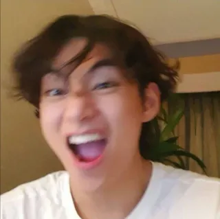 🤣 f6357884 persona, espressione facciale, ritratto, smorfia, stupido, bocca aperta telegram sticker