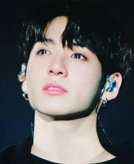 🥺 8bb339c9 Jungkook kpop, singer, idol, portrait, person, music whatsapp sticker