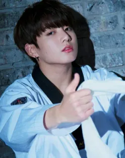 👊 b6d7f408 martial arts, taekwondo, sports, exercise, uniform, karate, fitness, athlete whatsapp sticker