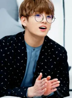 👏 e16ab3d9 Jungkook kpop, bts, singer, person, music whatsapp sticker